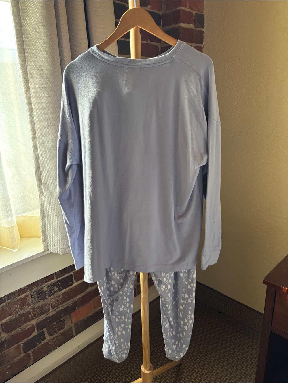 Wonderly Pajama Set Light Blue 2XL - Picture 5 of 6